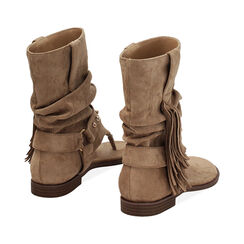 Sandalias planas taupe elegantes, Primadonna, 274922901MFTAUP035, 004 preview